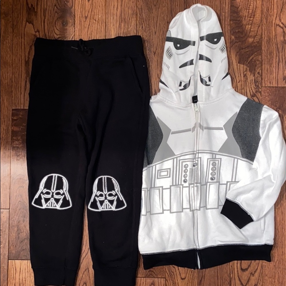 BUNDLE Boys Star Wars Outfit | sweatpants hoodie